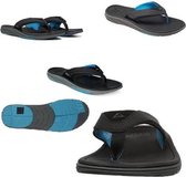 Reef Slippers Unisex Modern - black/ light blue - 36