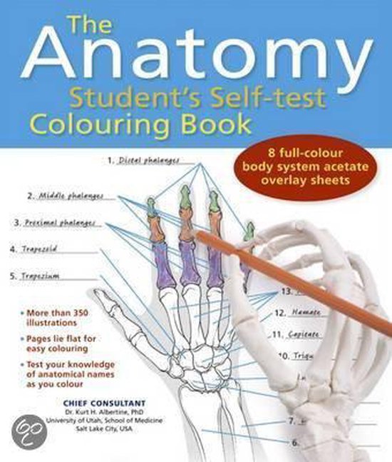 The Anatomy Student's SelfTest Colouring Book 9781853157578 Kurt H