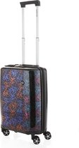 CarryOn Oval Handbagage 55cm - TSA Handbagagekoffer - Holografische print - Kleurwisseling - volledig gevoerd