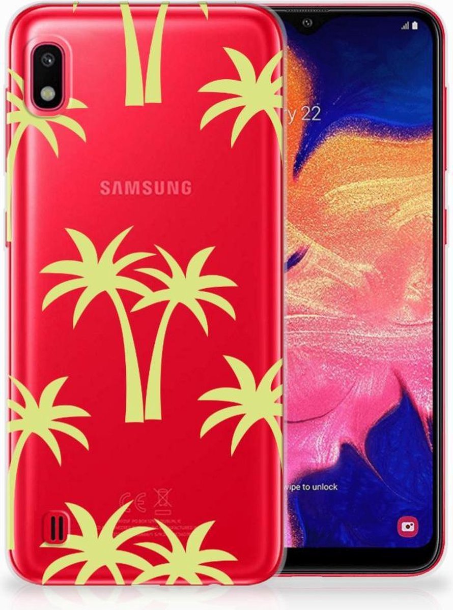 TPU Hoesje voor Samsung Galaxy A10 TPU Case Palmtrees