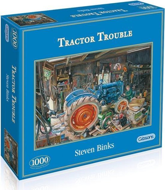 Legpuzzel van 1000 stukjes - Tractor Trouble | bol