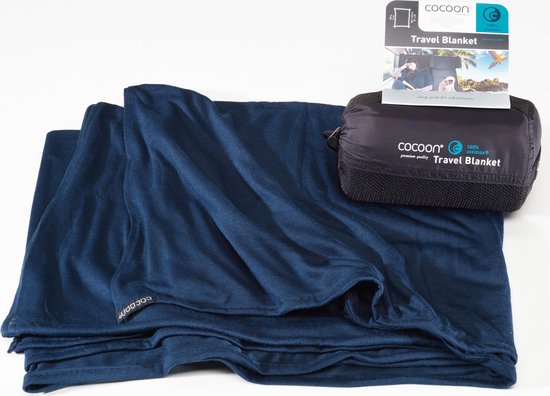 Foto: Cocoon coolmax reisdeken navy