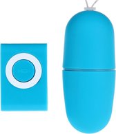 Pleasure Egg Vibrerend Ei Blauw - Met Afstandsbediening - Met 20 Verschillende Vibreerstanden - Vibrator - Voor Ultiem Genot!