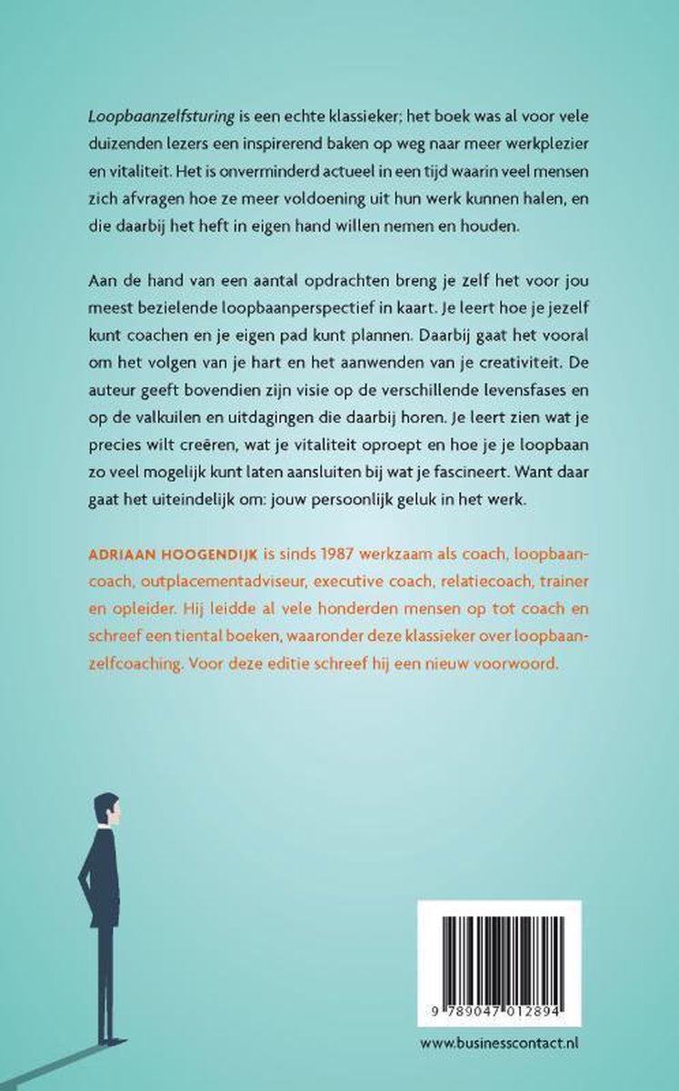 Loopbaanzelfsturing - back cover