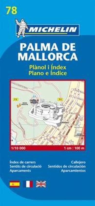 Cover van het boek 'Mallorca 78 Michelin AA Plattegrond'