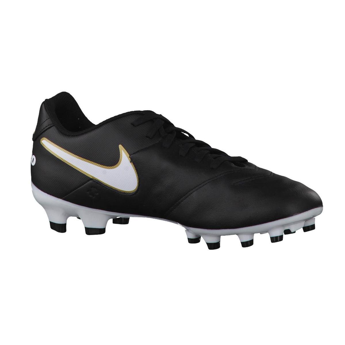 Nike Tiempo Genio Leather II FG chaussures de football - Grass Field - Noir  - 42.5 | bol.com