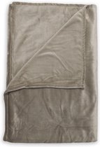 ZoHome Cara Plaid - Fleece - 140x200 cm - Deep Taupe