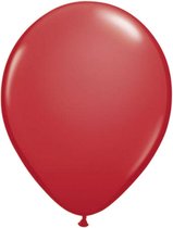 Rode ballonnen 13cm | 20 stuks