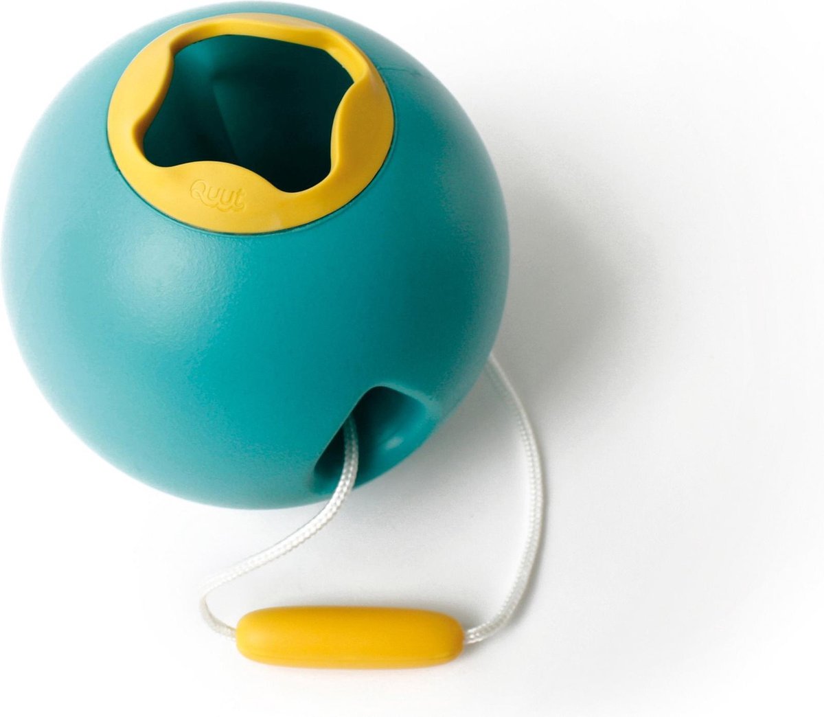 Quut - Zandspeelgoed - Strandspeelgoed - Ballo: balvormige emmer - Kleur: Lagoon/Groen - Maat: 20 cm diamter, 3.7 liter