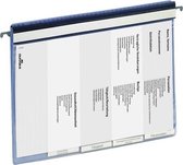 5x Durable personeelsmap blauw: doos van 5 stuks
