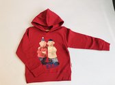 Sweater Buurman en Buurman: rood maat 110/116