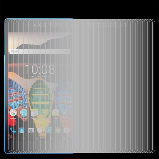 100 Stuks Voor Lenovo Tab3 730m 03mm 9h Oppervlaktehardheid Gehard Glas Screen Protector 0687