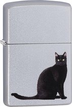 Aansteker Zippo Black Cat Design