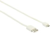 Micro USB kabel oplaadsnoer / datasnoer wit