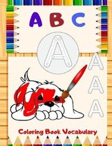 ABC Coloring Book Vocabulary