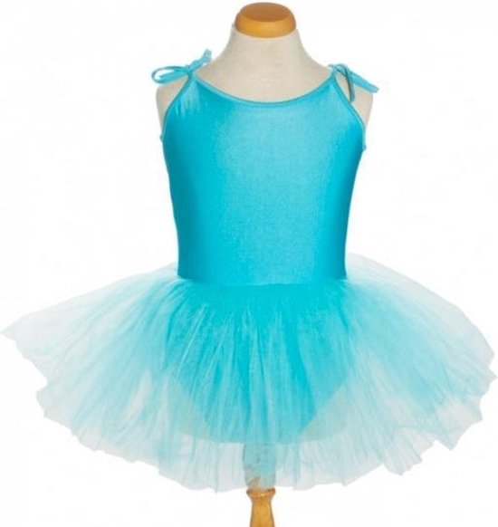 grootmoeder Hol Door Balletpakje blauw + tutu ballet verkleed jurk meisje, maat 8 - 98/104 |  bol.com