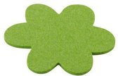 Daff - Placemat - Vilt - Bloem - 30 cm - Jelly green - groen