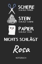 Nichts schl gt - Rosa - Notizbuch