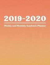 2019-2020 Weekly and Monthly Academic Planner