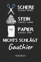 Nichts schl gt - Gauthier - Notizbuch
