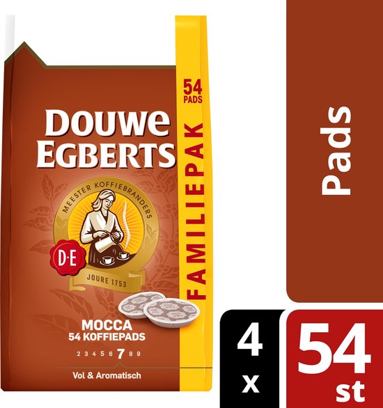 Grondig Op de kop van stil Douwe Egberts Mocca koffiepads - voor in je Senseo® machine - 4 x 54 pads |  bol.com