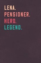 Lena. Pensioner. Hero. Legend.