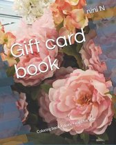 Gift card book