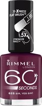 Rimmel 60 seconds finish Nagellak - 625 Misty Purple