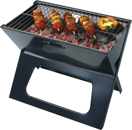 opvouwbare barbecue -BBQ-Houtskoolbarbecue | bol.com