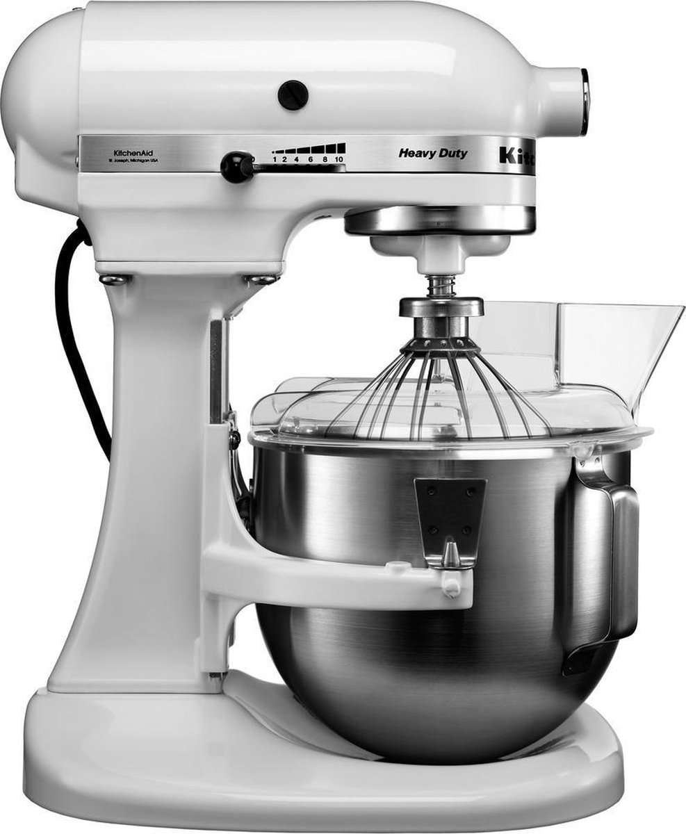Welikekitchen Bol en verre 4,7 l 5KSM5GB pour robot de cuisine KitchenAid