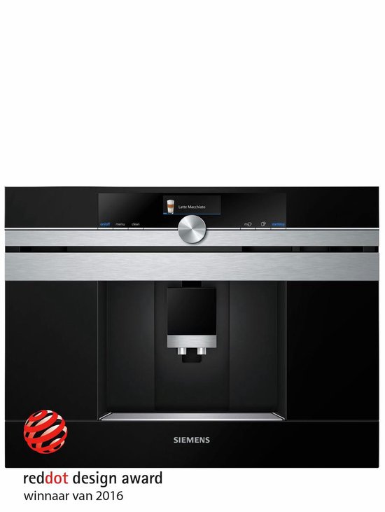 Siemens CT636LES6 iQ700 - Inbouw espresso volautomaat - HomeConnect - WiFi  | bol.com