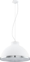 EGLO Debed - Lampe à suspension - 3 lumières - Wit, Chrome - Transparent