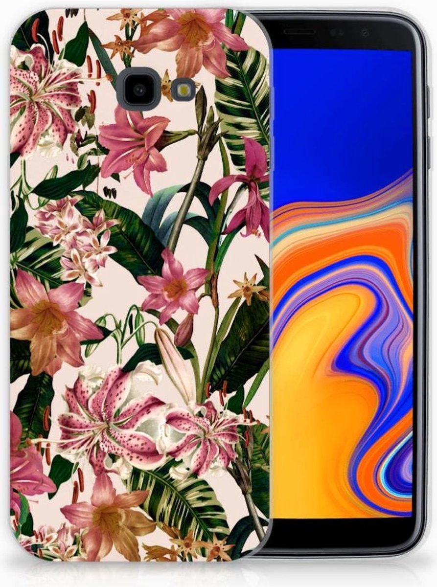 Samsung Galaxy J4 Plus (2018) TPU Case Flowers