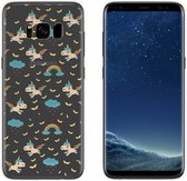 MP Case TPU case eenhoorn print voor Samsung Galaxy S8 back cover