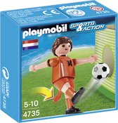 PLAYMOBIL Voetbalspeler Nederland - 4735