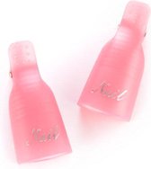 Cosmetics Zone Clips om Nagellak te Verwijderen Roze