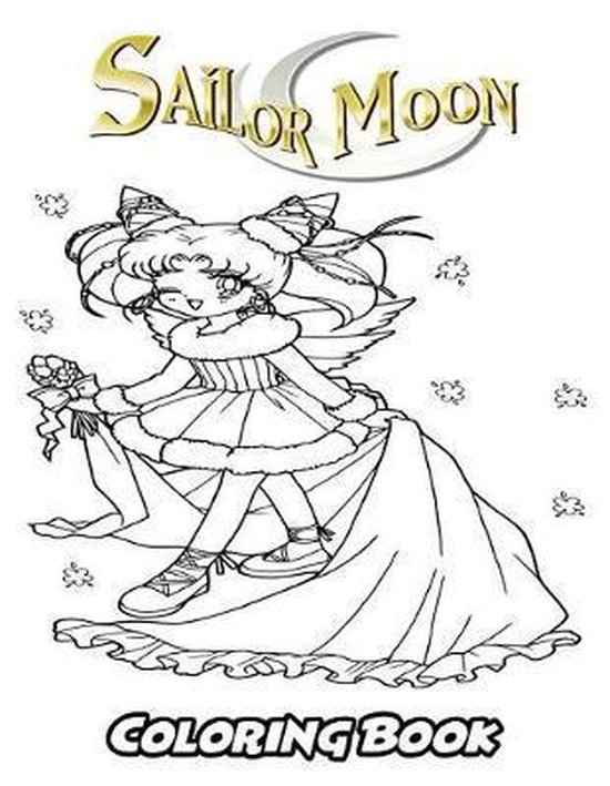 Bol Com Sailor Moon Coloring Book Alexa Ivazewa 9781729831250 Boeken