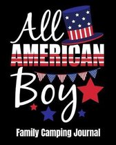 All American Boy Family Camping Journal