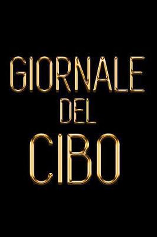 Giornale Del Cibo Blokzan Ink 9781075561689 Boeken 6514