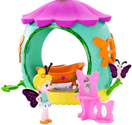 Enchantimals Petal Park Baxi's Badkamer – Speelfigurenset | bol.com