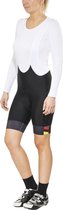 Brügelmann Bioracer Pro Race Bib Shorts Dames, zwart Maat XL