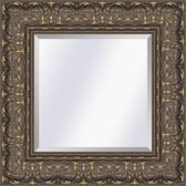 Barokke spiegel Prague Donker antiekgoud large 93mm            Buitenmaat 95x120cm