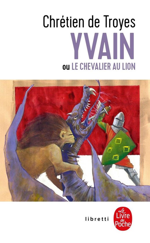 Yvain ou le chevalier au lion - cover