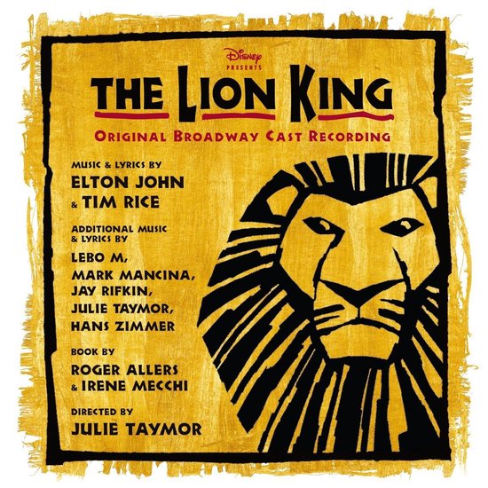 Musical Cast Recording - The Lion King (Broadway Cast), various artists | CD (album) | bol.com