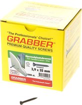 Grabber gipsvezelplaatschr 3.9x35 gefosf (Prijs per 1.000 stuks)