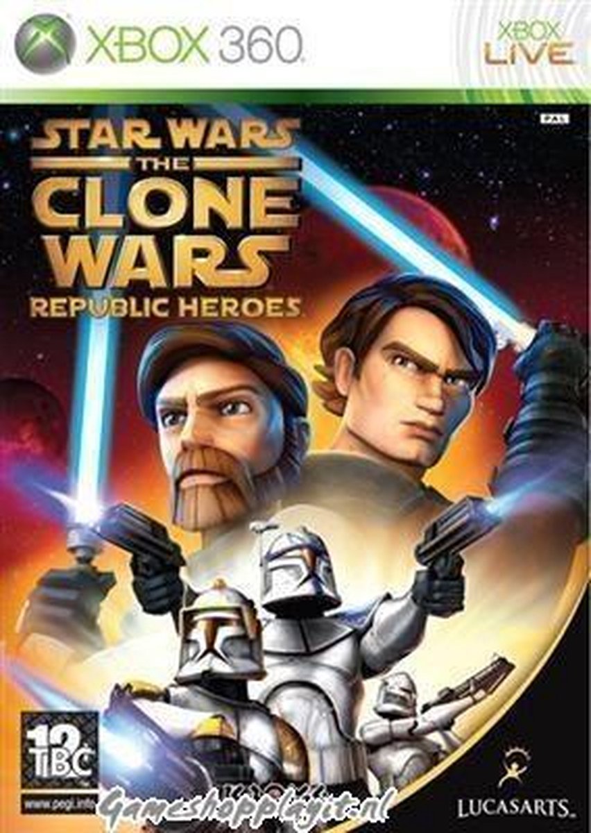 Star Wars The Clone Wars: Republic Heroes-XBOX 360