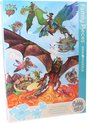 Afbeelding van het spelletje Cobble Hill family puzzle 350 pieces - Dragon Flight