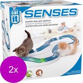 Catit Senses Super Roller Circuit - Kattenspeelgoed - 2 x per stuk