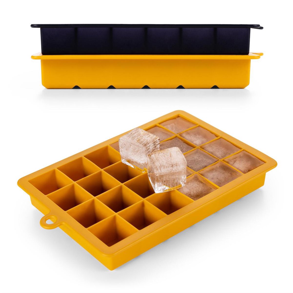 Alihoo 3D-ijsvormen, siliconen, doe-het-zelf bakgereedschap, grappige koffie, melk, thee, ijsvorm, mousse, cake, levensmiddelenkwaliteit, siliconen vorm (2 stuks beren