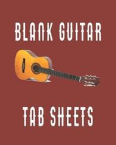 Blank Guitar Tab Sheets